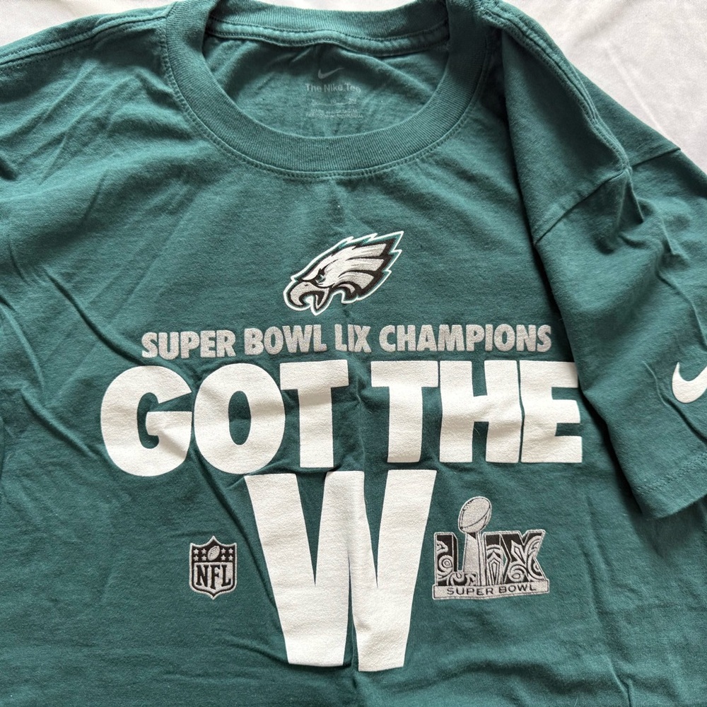 Nike Eagles Super Bowl LIX Champions T-Shirt